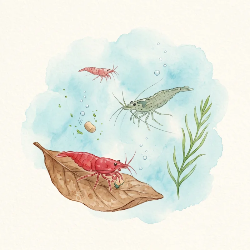 What Can Shrimp Eat? Cherry, Amano & Caridina Diet Guide